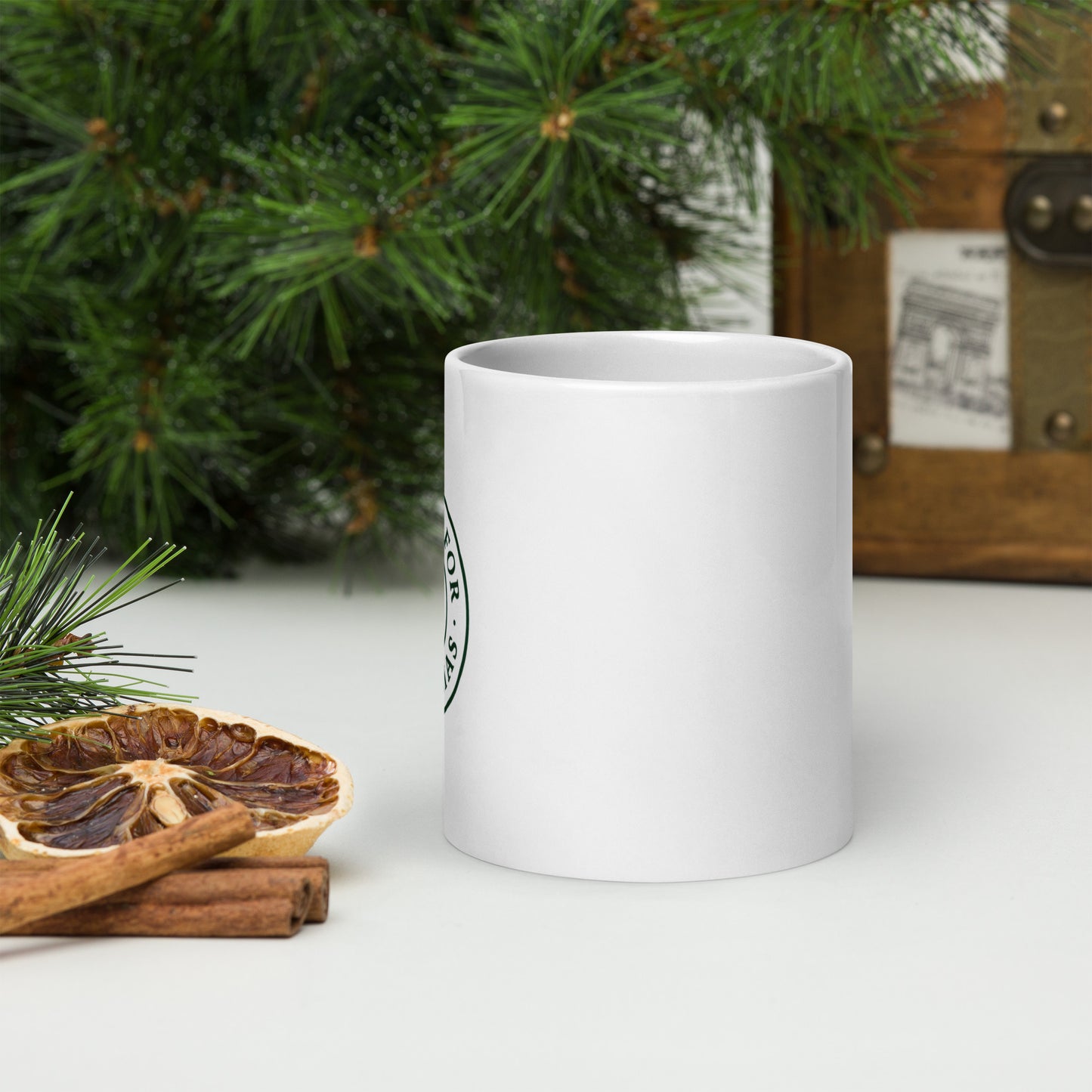 White glossy mug - Perfect for Christmas
