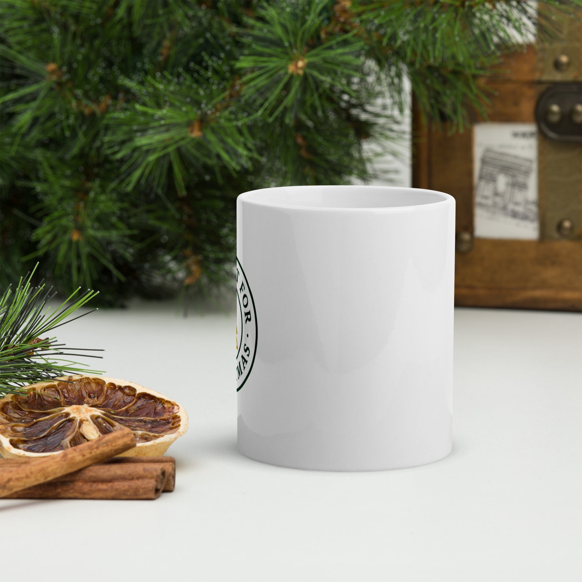 White glossy mug - Perfect for Christmas